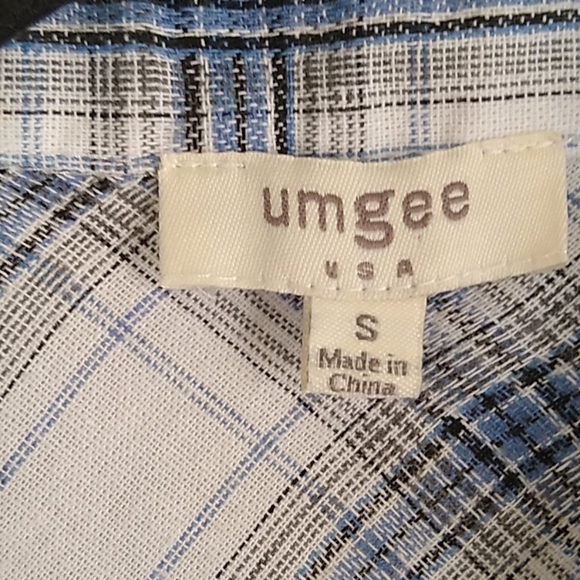 Umgee gathering of the sleeve shirt size small - Picture 2 of 9